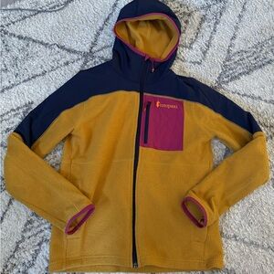 Cotopaxi fleece full zip sweatshirt
